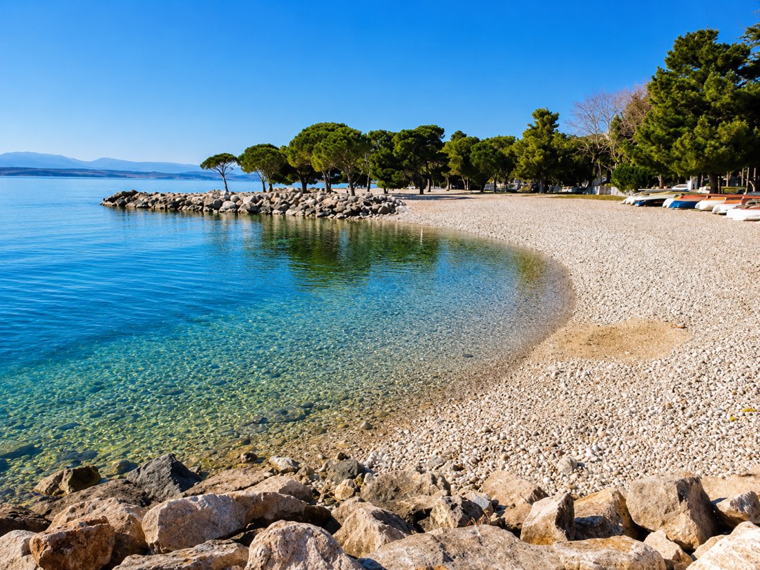 Gradska plaža, Crikvenica